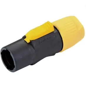 Conector powercon macho p/ cable (nueva generación) p/ intemperie (norma IP65)