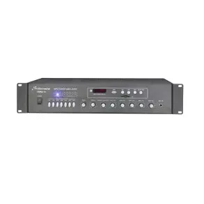 Potencia Multizona 150w 70-100 Studiomaster ISMA150 Con USB y SD