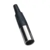 Conector mini XLR 3 pines (hembra para cable)
