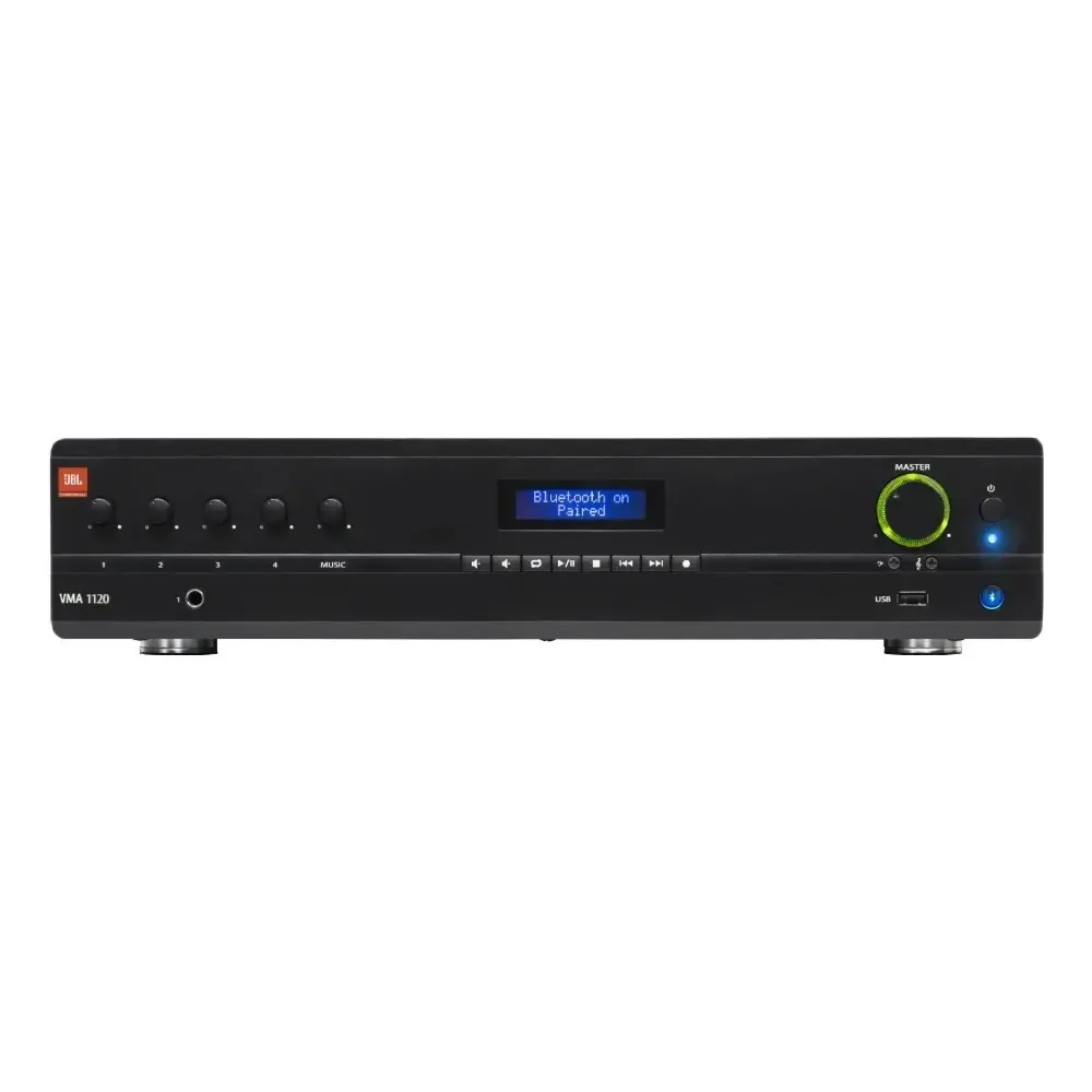 Kit Musica Funcional Parlantes Techo JBL4" y Amplificador JBL VMA Rollo Cables