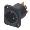 Conector powercon IN para chasis (nueva generación) p/ intemperie (norma IP65)