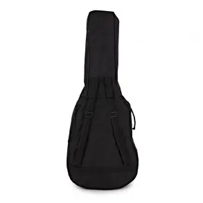 Funda Para Guitarra Clásica 1/2 Stagg STB5C2 Color Negro Acolchado De 5 mm