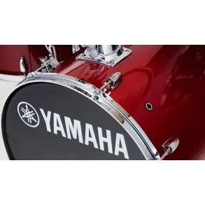 Batería Acústica Yamaha JK6F5CR Manu Katche Junior De 5 Cuerpos Color Cranberry Red