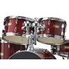 Batería Acústica Yamaha JK6F5CR Manu Katche Junior De 5 Cuerpos Color Cranberry Red