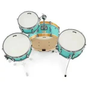 Bateria Yamaha Stage Custom Hip Birch Color Matte Surf Green Bombo 20x8