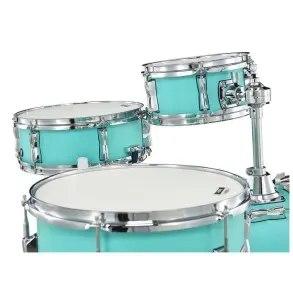 Bateria Yamaha Stage Custom Hip Birch Color Matte Surf Green Bombo 20x8