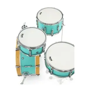 Bateria Yamaha Stage Custom Hip Birch Color Matte Surf Green Bombo 20x8