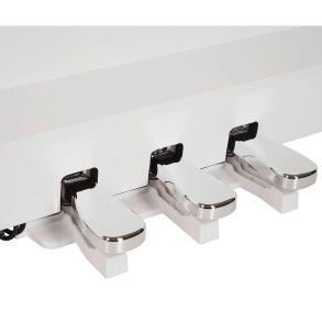Piano Digital Kurzweil M90 88 Teclas Mueble Blanco con Taburete