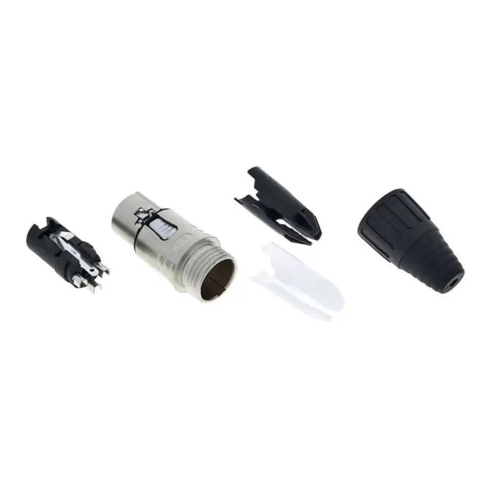 Ficha Canon Xlr Para Cable (hembra) Sc3fxx Tipo Neutrik