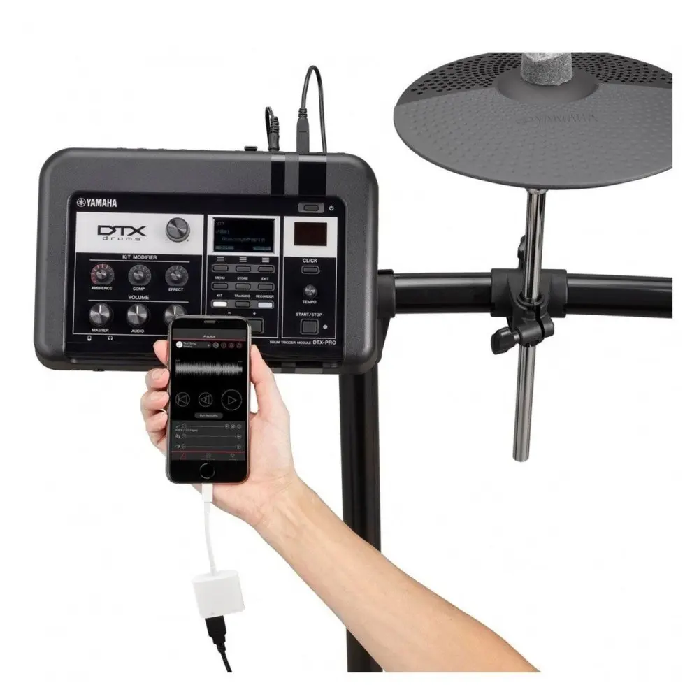 Bateria Yamaha DTX 8 KXBF Electronica Parches TCS (DTXPRO + DTC8 + DTP8X + RS8)