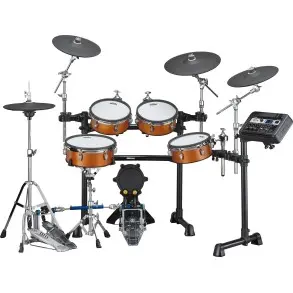 Bateria Electronica Yamaha DTX8KMRW con parches Mesh REMO (DTXPRO + DTC8 + DTP8M + RS8)