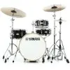 Bateria Yamaha Stage Custom Hip Birch Color Negro Bombo 20x8