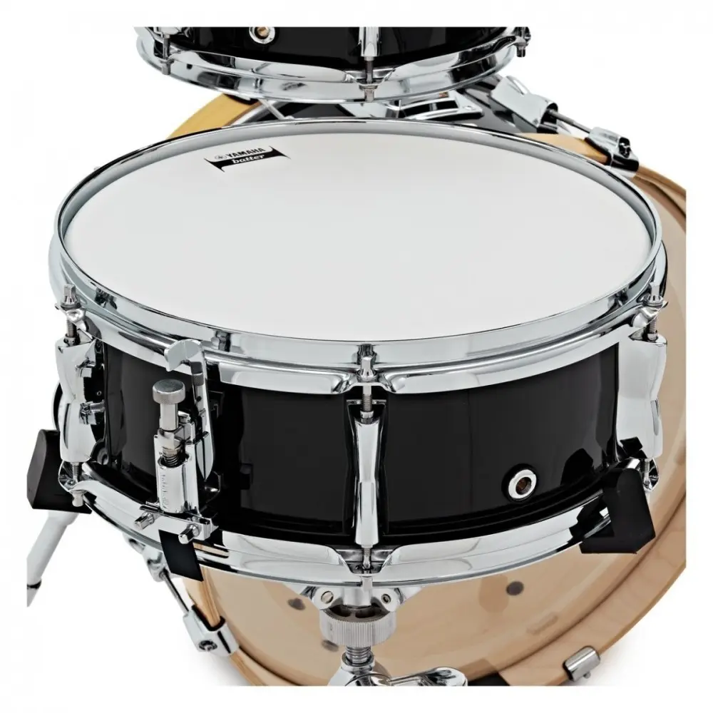 Bateria Yamaha Stage Custom Hip Birch Color Negro Bombo 20x8