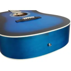 Guitarra Acustica SX SD104BUS Color Blue Sunburst