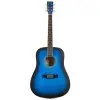 Guitarra Acustica SX SD104BUS Color Blue Sunburst