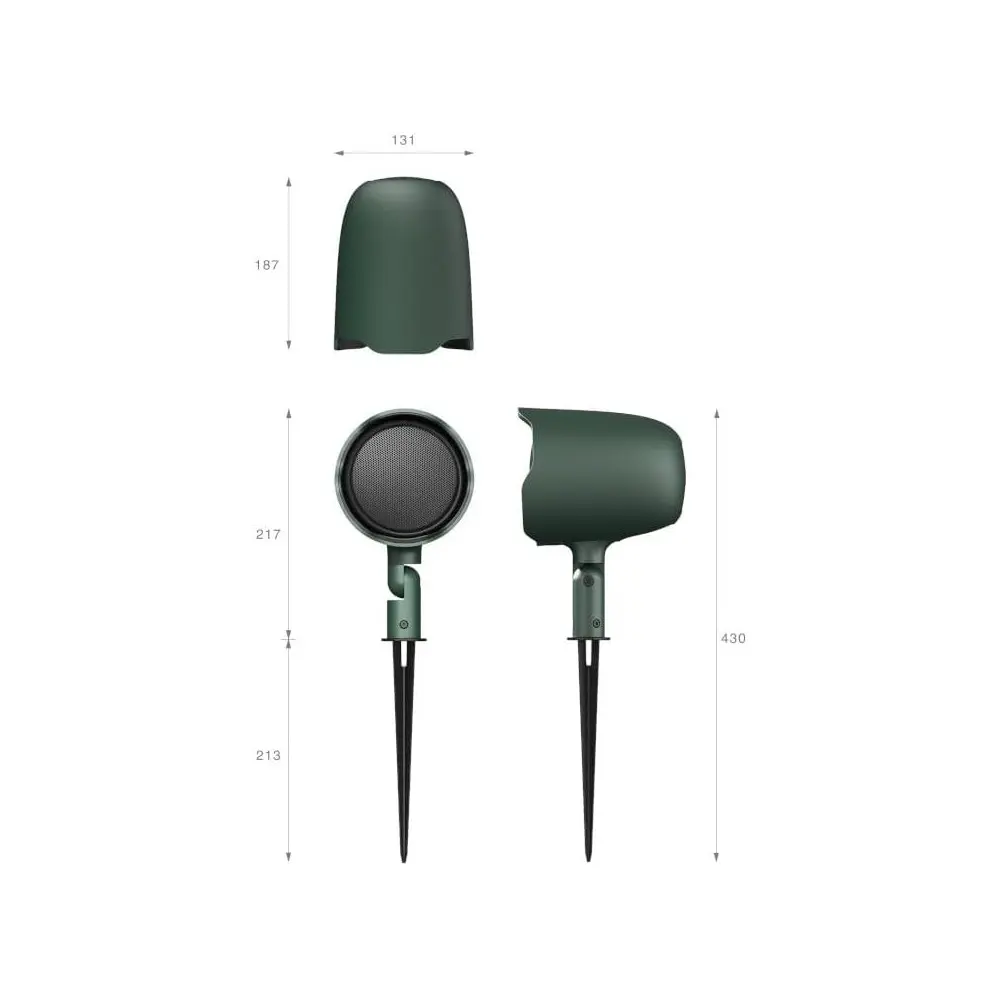 Bafle Exterior Estaca 6,5" JBL-GSF6-GN Verde