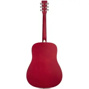 Guitarra Acustica SX SD104RDS Color Red Sunburst