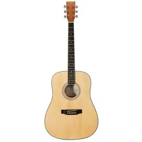 Pack Guitarra Acustica SX SD104K Color Natural