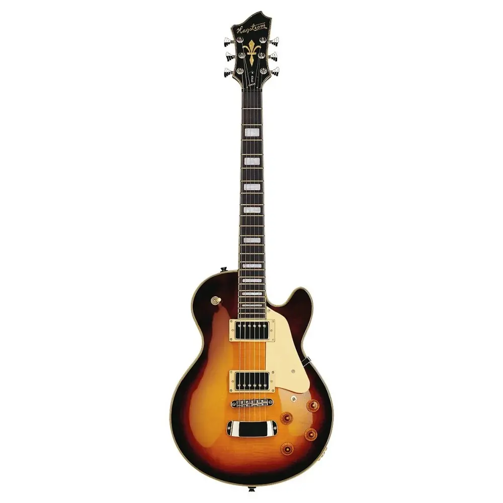 Guitarra Electrica Hagstrom 2 Micrófonos Hagstrom Custom 62 Vintage Sunburst SUSWEF-VSB