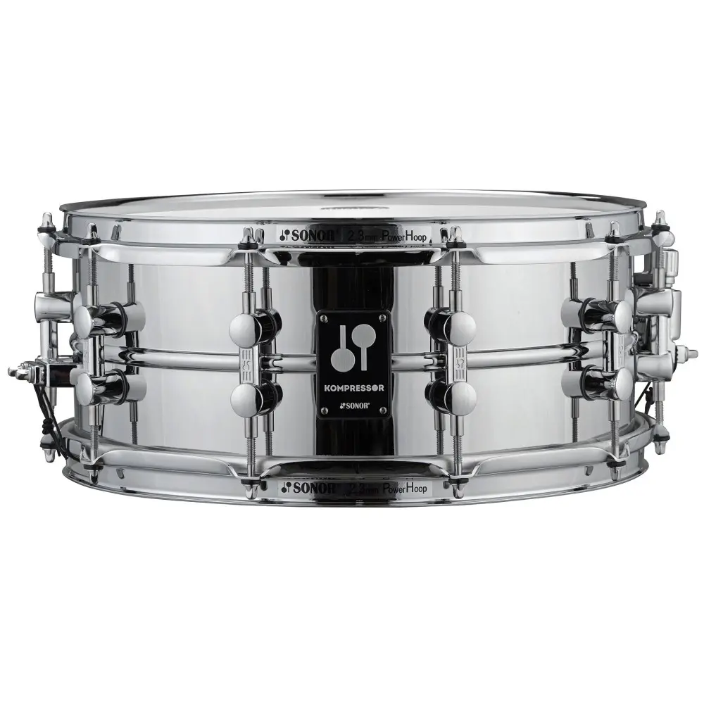 Redoblante Sonor Kompressor De Acero CHROME 14x5,75" KS14575SDS