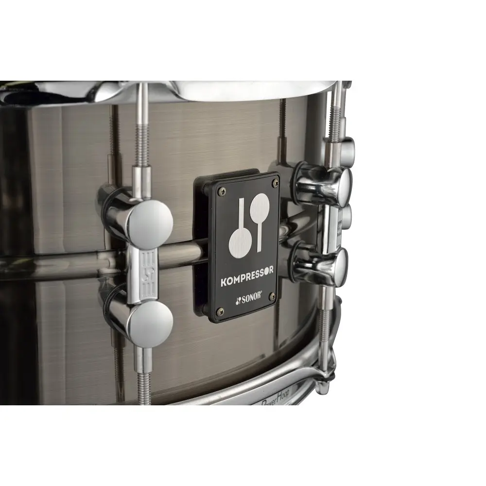 Redoblante Sonor Kompressor Brass Nickel Plated De 14x5,75" KS14575SDB