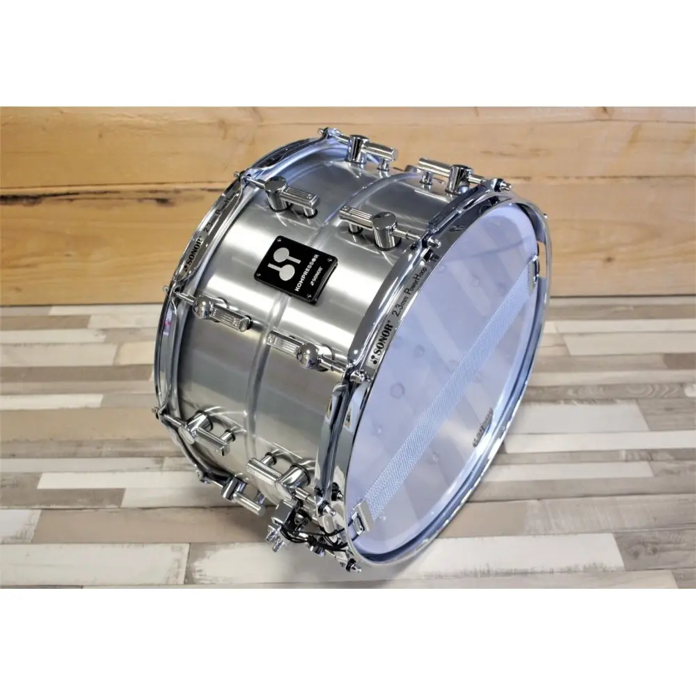 Redoblante Sonor Kompressor De Aluminio POLISHED 14x8" KS1408SDA