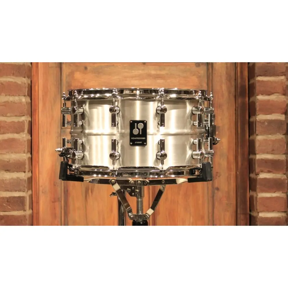 Redoblante Sonor Kompressor De Aluminio POLISHED 14x8" KS1408SDA