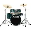 Batería Sonor AQ1 STUDIO 5 Cuerpos Color CARIBBEAN BLUE incl. HARDWARE 2000