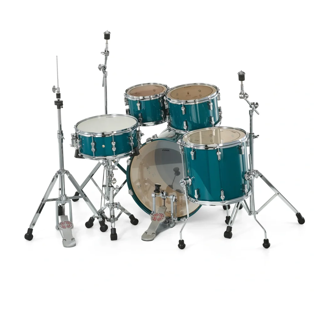 Batería Sonor AQ1 STUDIO 5 Cuerpos Color CARIBBEAN BLUE incl. HARDWARE 2000