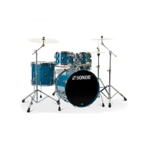 Batería Sonor AQ1 STUDIO 5 Cuerpos Color CARIBBEAN BLUE incl. HARDWARE 2000