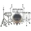 Batería Sonor AQ1 STUDIO 5 Cuerpos Color PIANO WHITE incl. HARDWARE 2000