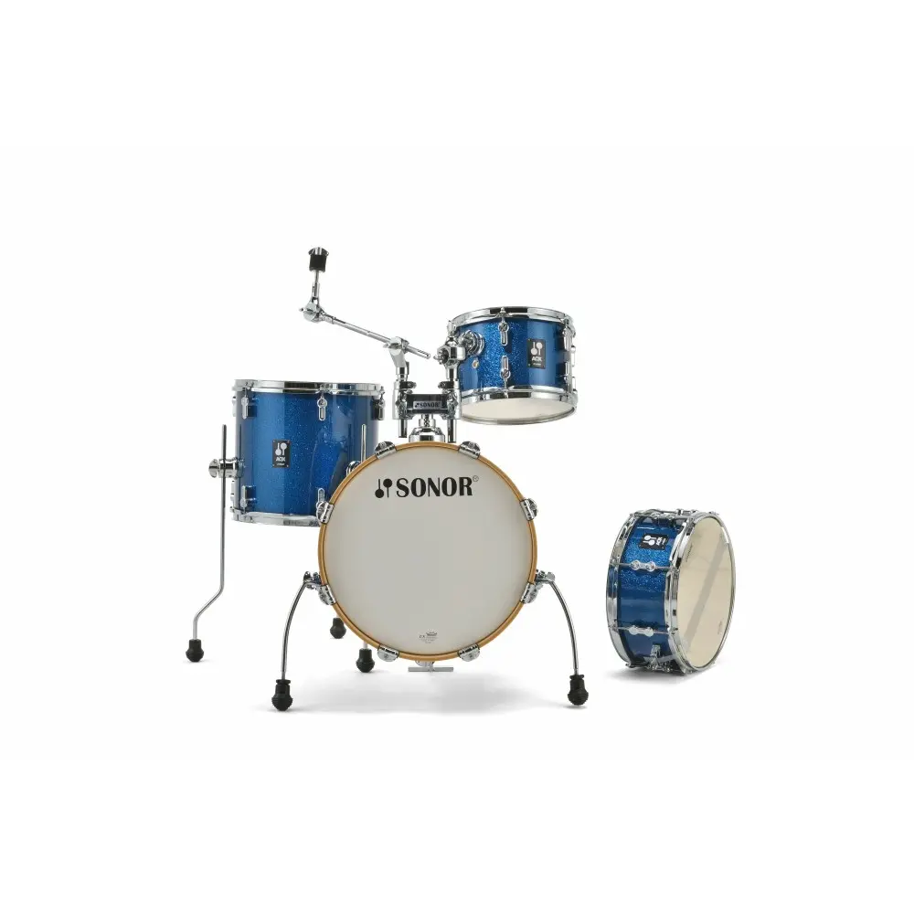 Bateria Sonor Aqx Jungle Bombo 16 Traveler Color BLUE OCEAN SPARKLE