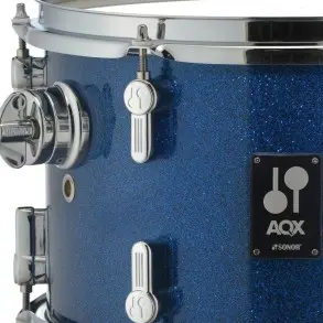 Bateria Sonor Aqx Jungle Bombo 16 Traveler Color BLUE OCEAN SPARKLE