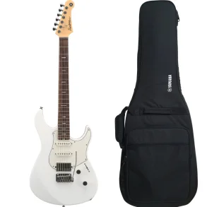 Guitarra Eléctrica Yamaha Pacifica Standard Plus PACS+12SW con funda Color Blanco