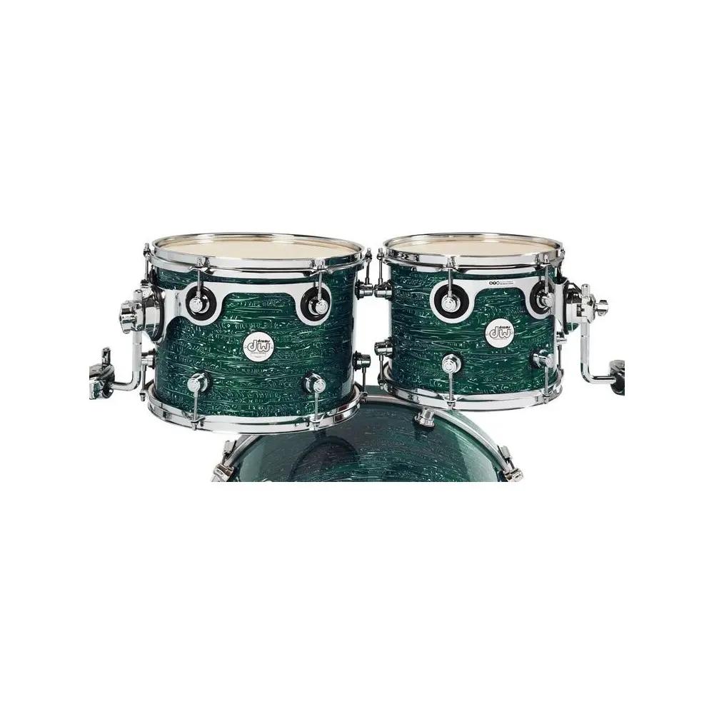 Batería Acústica DW 4 Cuerpos Desing Series Color Strata Green DDFP2214GS