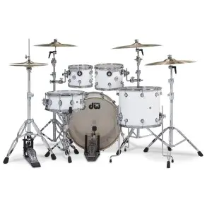 Batería Acústica DW 4 Cuerpos Desing Series Color BLANCO DDLG2214WH