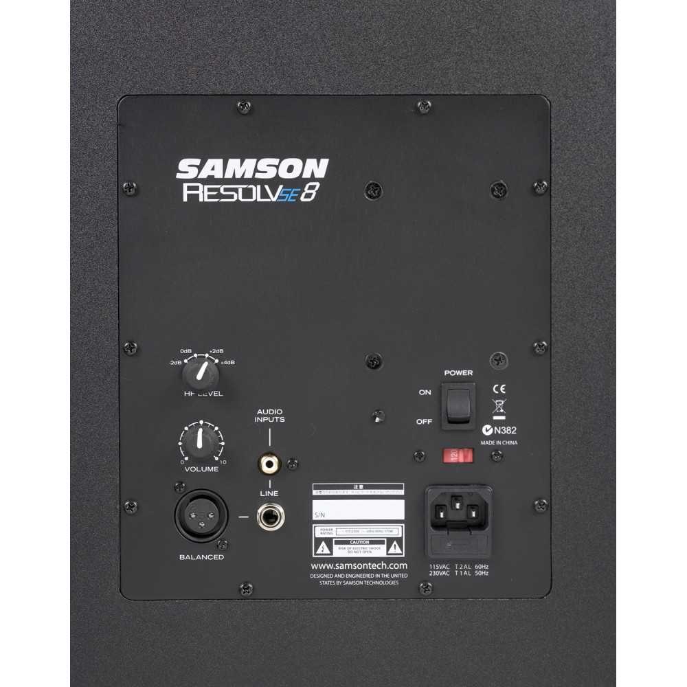 Samson RESOLVSE8 Monitor de estudio activo 8"