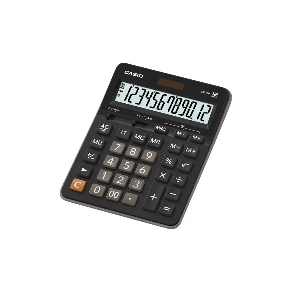 Calculadora Escritorio 12 digitos GX-12B-BK Negra