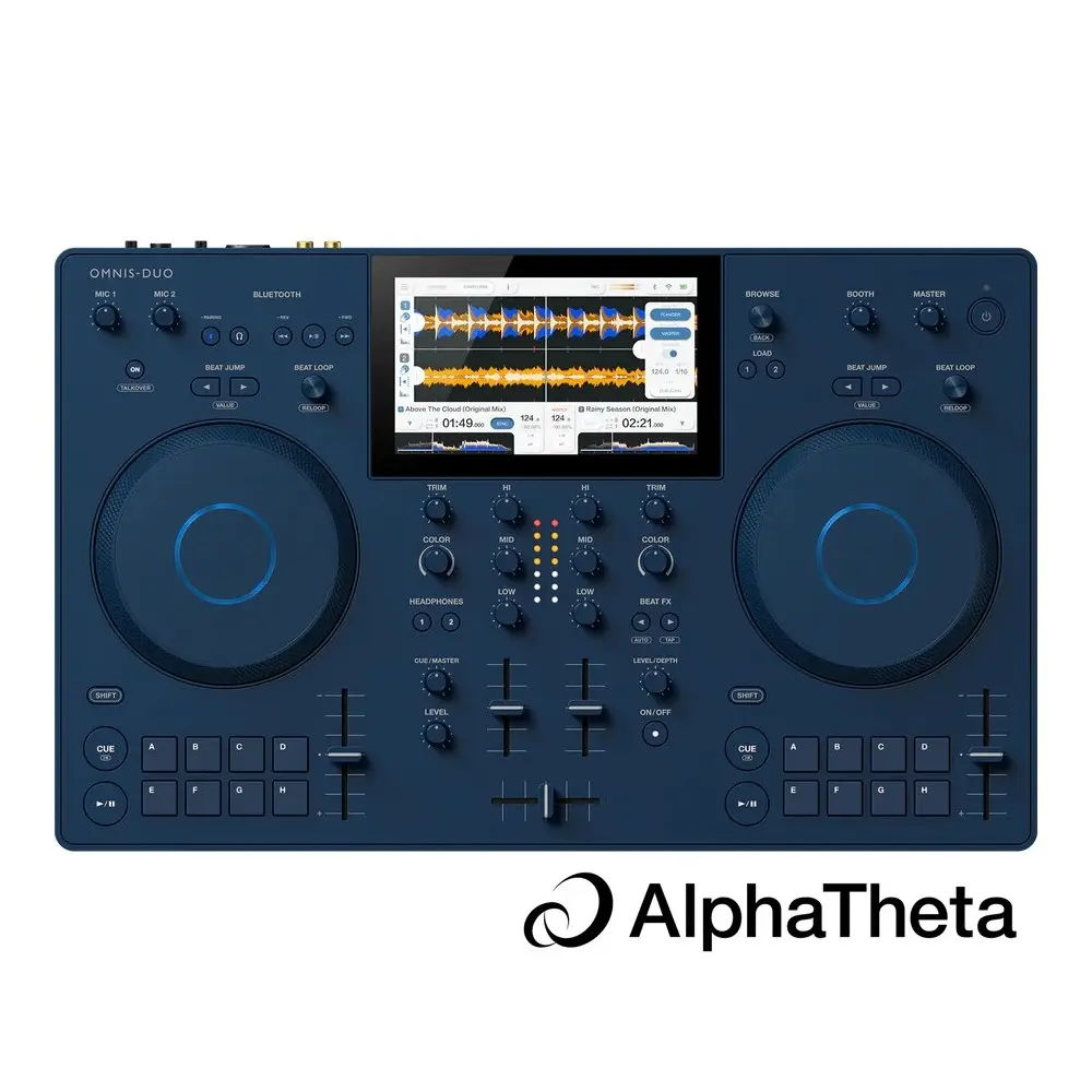 Sistema DJ ALPHA THETA OMNIS-DUO Baterìa recargable All in One