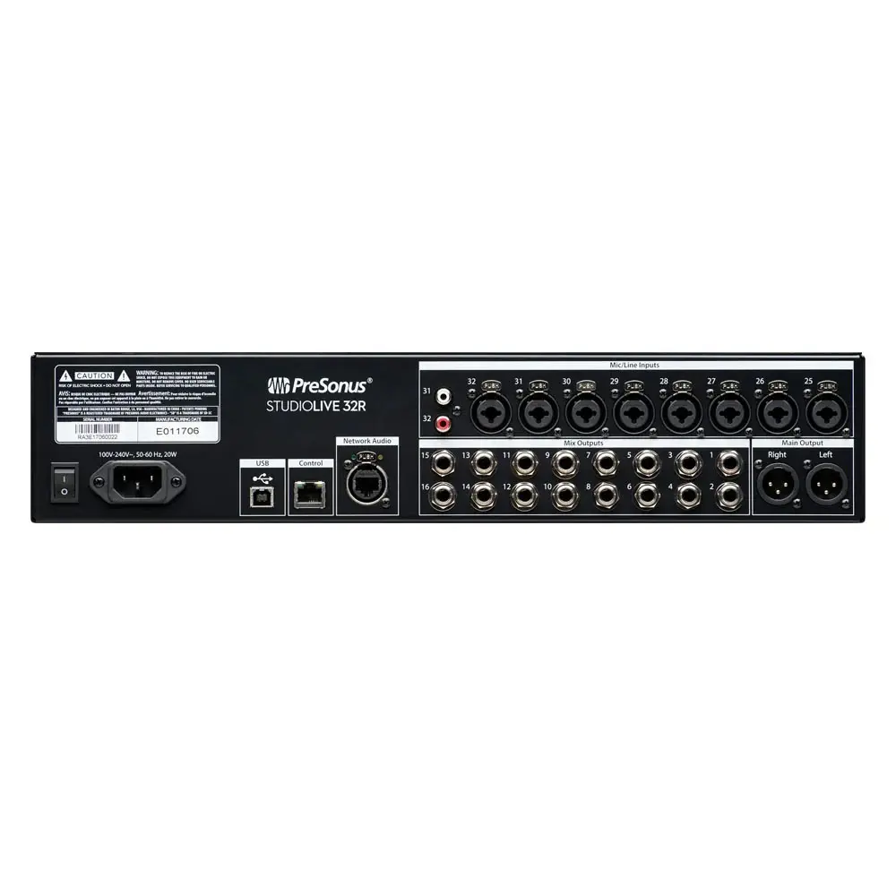 Mixer Digital de Rack STUDIOLIVE 32R PRESONUS