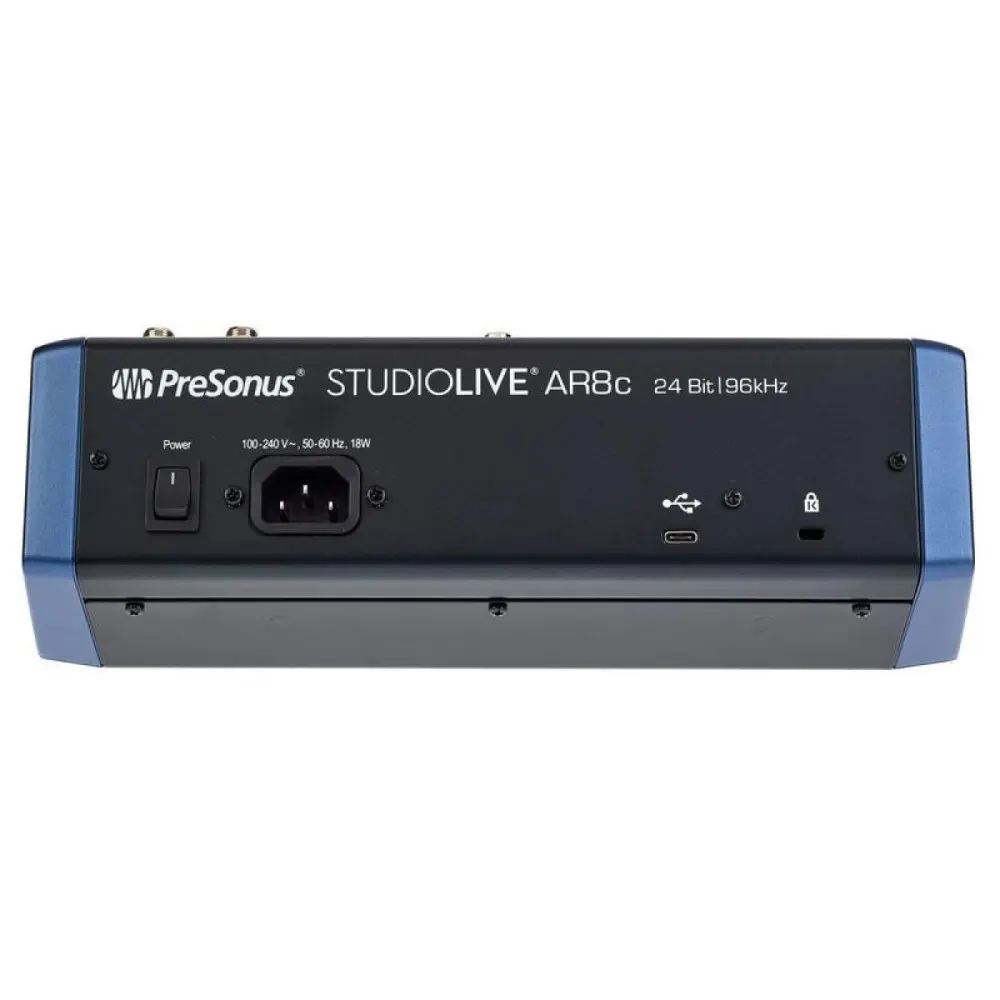 Mixer StudioLive Ar8c PRESONUS Bluetooth + Efectos