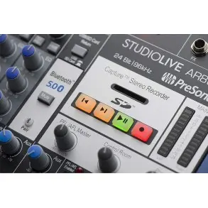 Mixer StudioLive Ar8c PRESONUS Bluetooth + Efectos