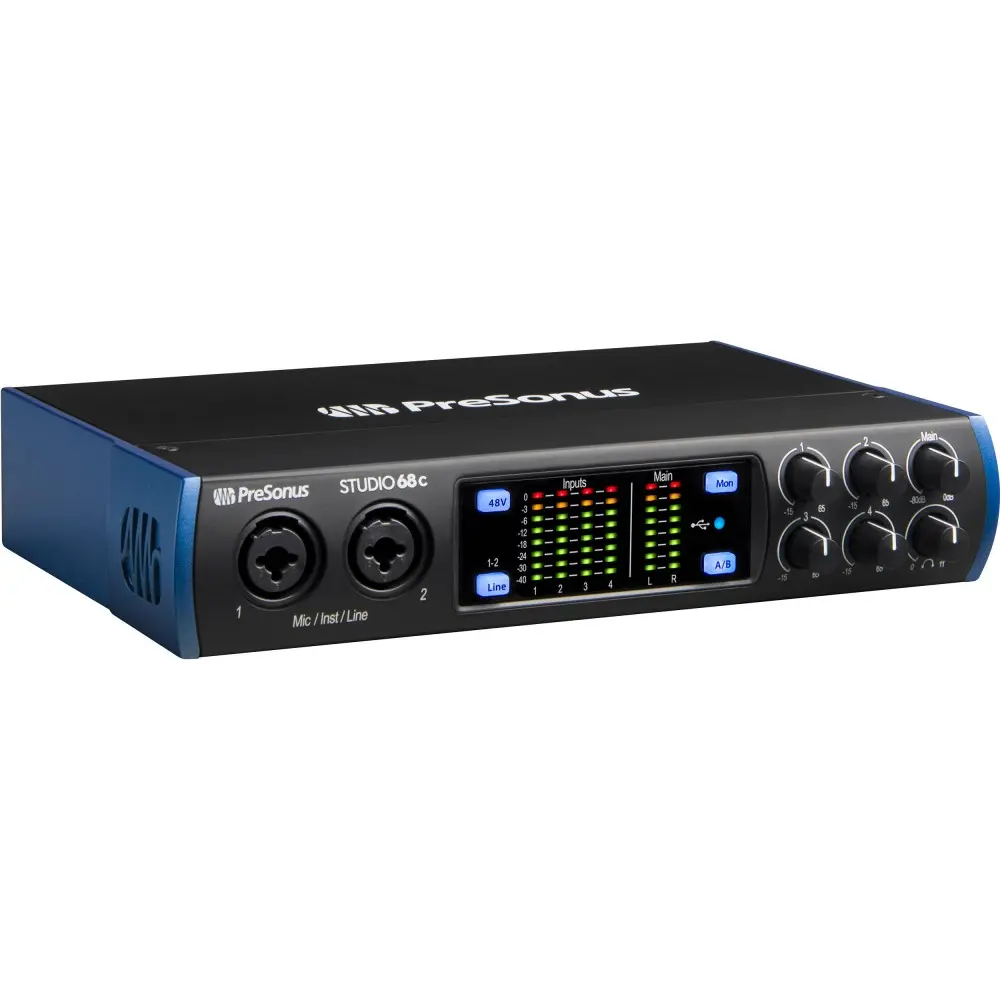 Placa Interface de Audio PRESONUS STUDIO 68C 4 Canales