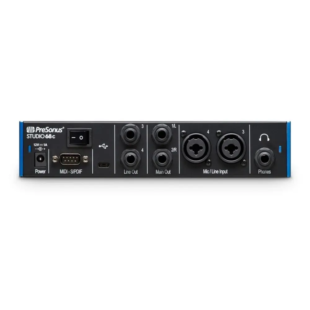 Placa Interface de Audio PRESONUS STUDIO 68C 4 Canales