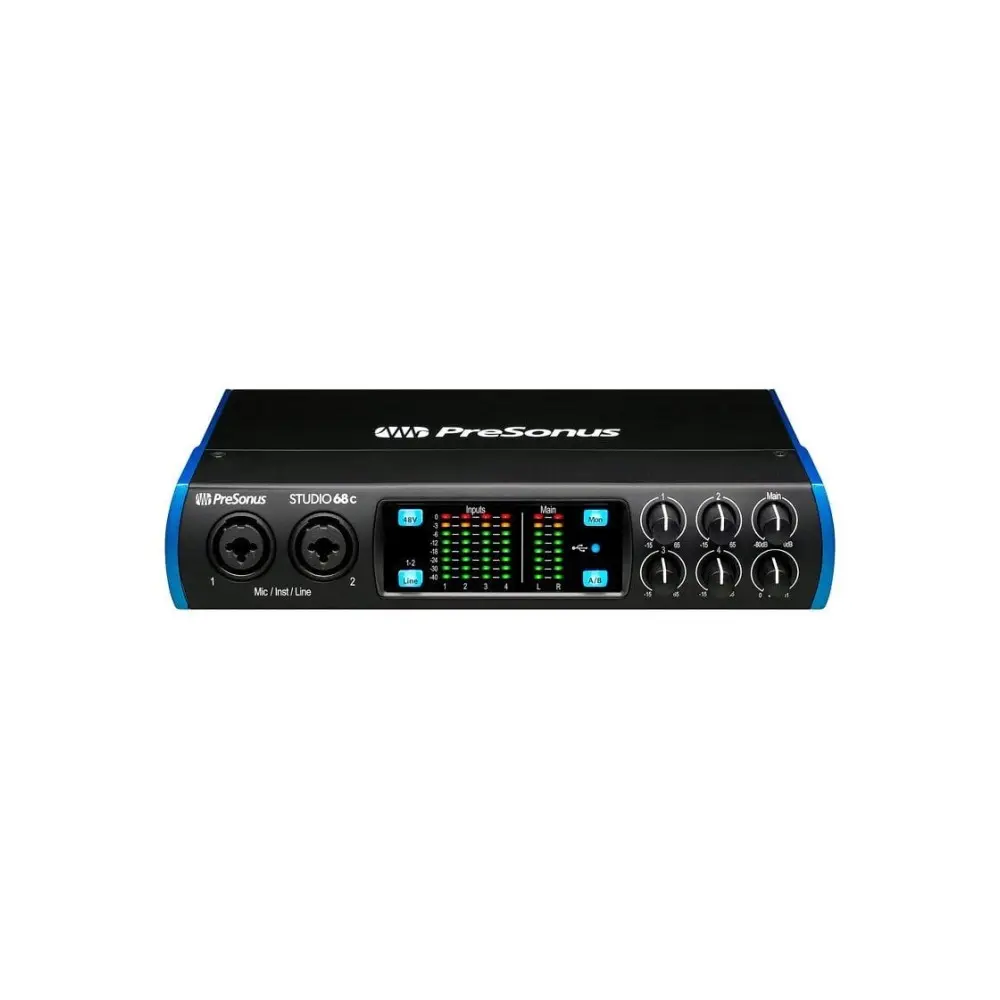 Placa Interface de Audio PRESONUS STUDIO 68C 4 Canales