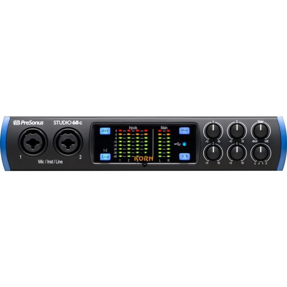 Placa Interface de Audio PRESONUS STUDIO 68C 4 Canales