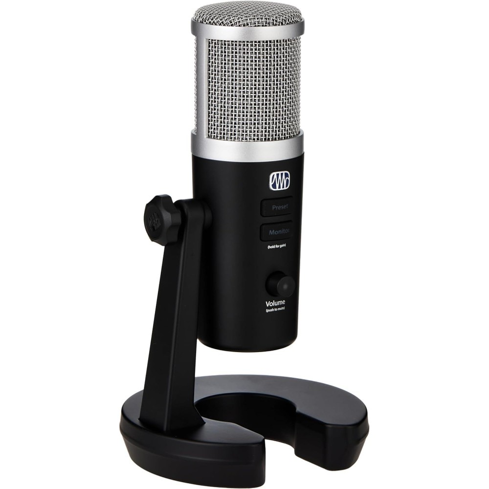 Micrófono USB Condenser PRESONUS REVELATOR MIC + Soporte