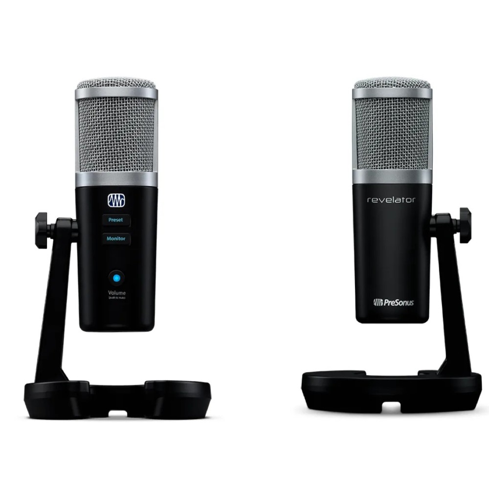 Micrófono USB Condenser PRESONUS REVELATOR MIC + Soporte