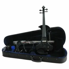 Violín eléctrico CREMONA SV-180BKE Color Negro