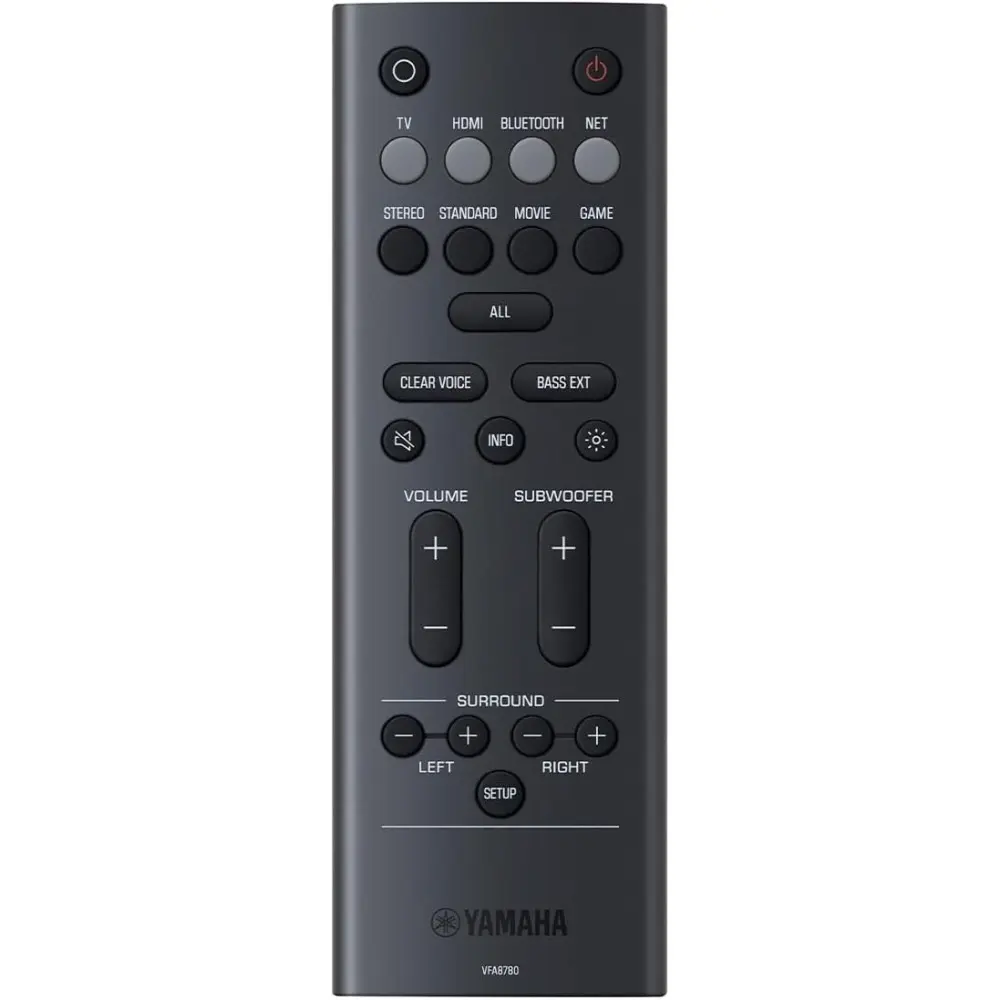Pack 5.1 Inalambrico Yamaha Barra + Sub + Satelites Hi FI Casa Living